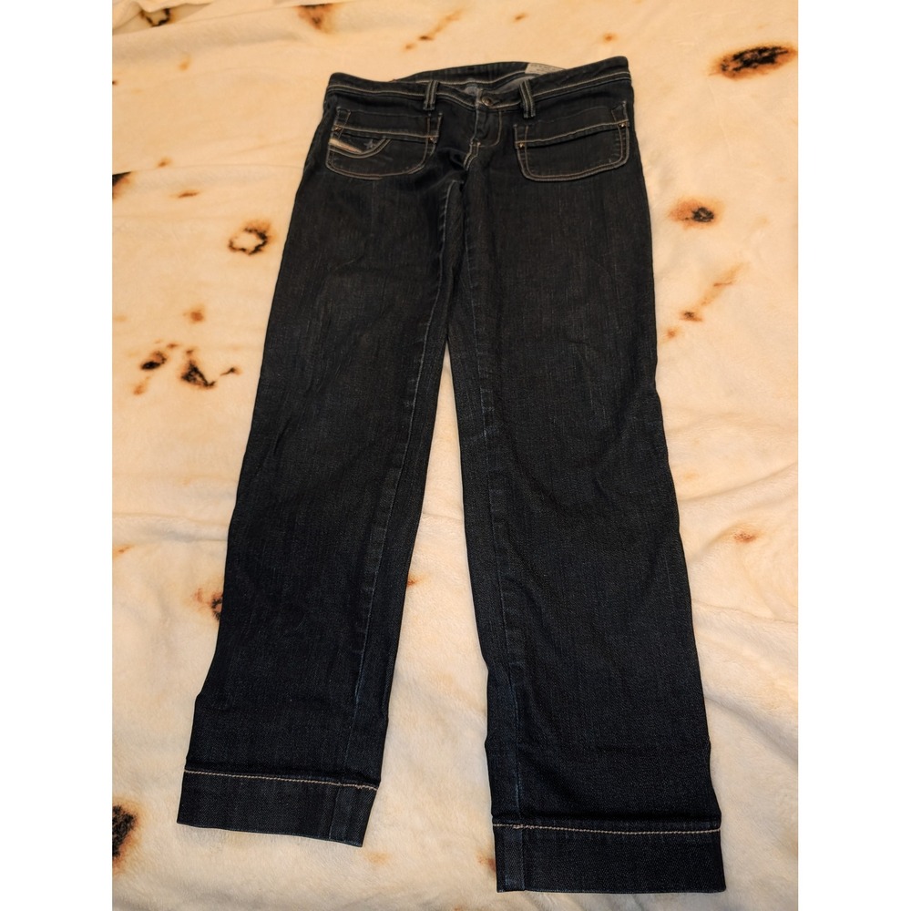 Diesel Kinkey Dark Wash Straight Leg Stretch Jeans Made in Italy W29 L32